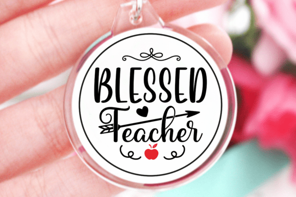 A Blessed Teacher SVG's True Potential for Embroidery