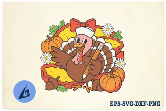 A Coquette Turkey: More Than a Teacher’s SVG