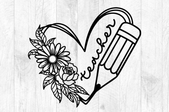A Designer's Review of the Teacher Floral Heart Embroidery File