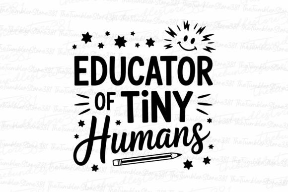 A Designer's Take on 'Educator of Tiny Humans' SVG