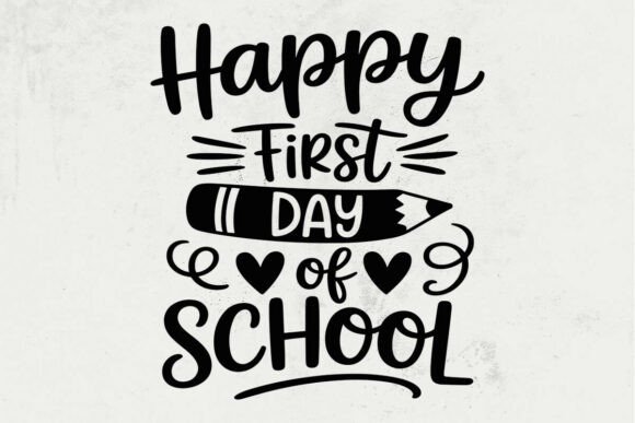 A Professional Review of the First Day of School SVG Kids Shirt Design
