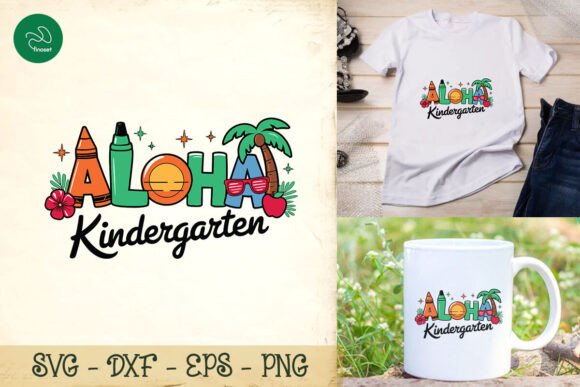 An Embroidered “Aloha” for Kindergarten Teachers