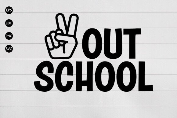 Evaluating the Peace Out School SVG for Real Embroidery Projects